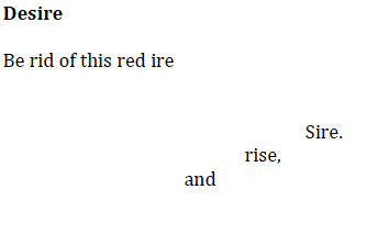 desire