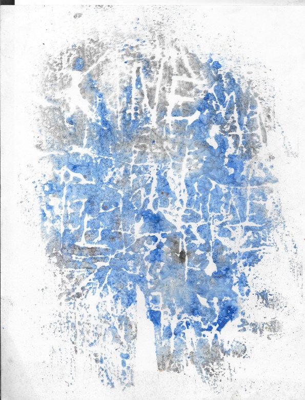 ASEMIC BLUE PAINTING CINE 1