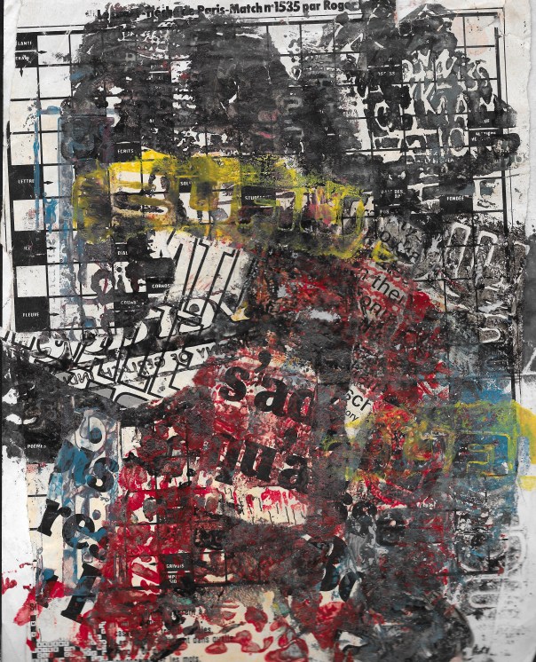 CHAOS OF SIGNS collage multimedia 1