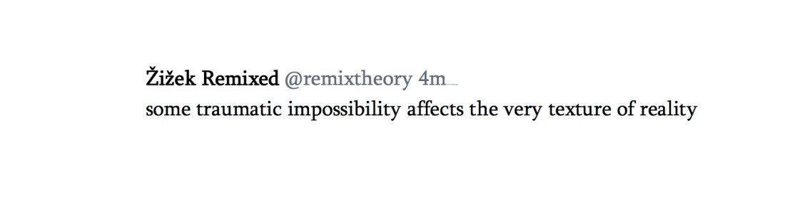 Žižek Remixed‏ 